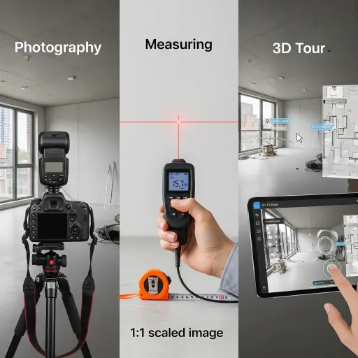 ​​Photos + Measure + 3D Tour​